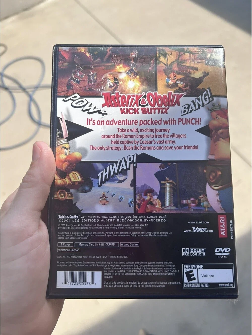 Rare Asterix & Obelix Kick Buttix (PlayStation 2 PS2 2004) Tested
